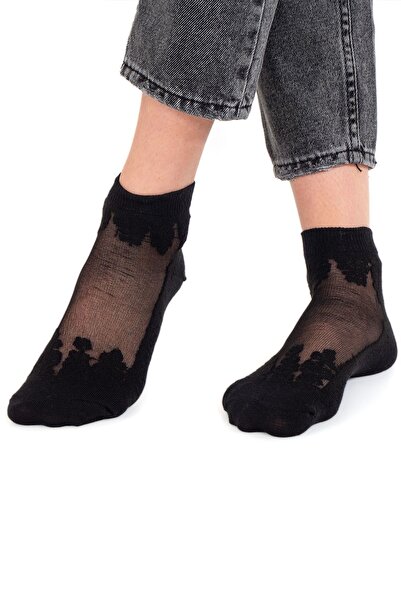 baderin مجموعة من 5 جوارب دانتيل