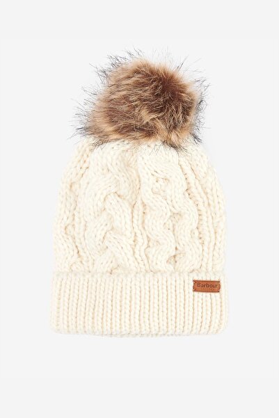 Barbour Penshaw Cable Bere Wh11 Cloud White