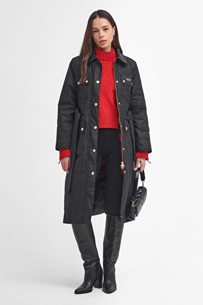 Barbour B.Intl Milla Yağlı Trençkot BK71 Black