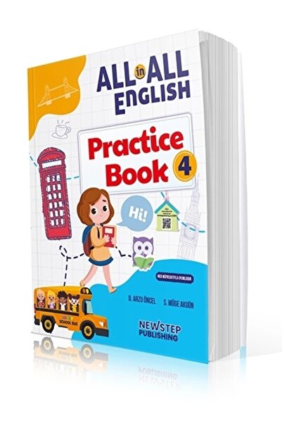 newstep publishing كتاب ممارسة اللغة الإنجليزية من الدرجة الرابعة