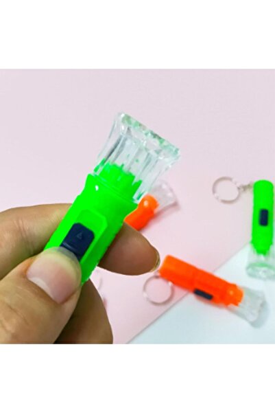 Fapatech Oyuncak Işıklı El Feneri ,Fener Anahtarlık Mini Deney Feneri - 1 Adet