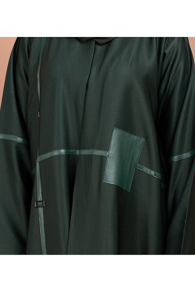 IKKXA Modern Emirati Abstract Abaya AIK5050