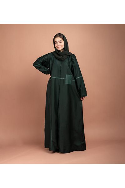 IKKXA Modern Emirati Abstract Abaya AIK5050