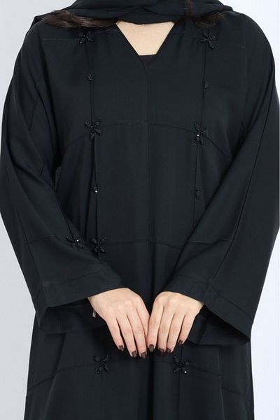 IKKXA Modern Crystal Abaya AIK5032