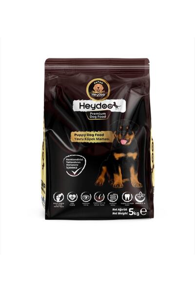 heydoo Kuzu Etli Pirinçli Yavru Köpek Maması 5 Kg