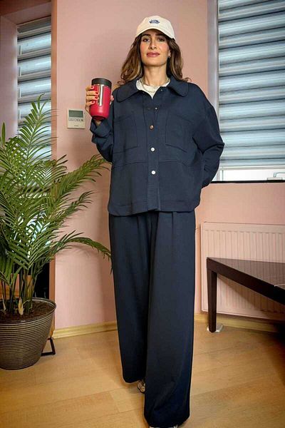 Clothing palette ΠΟΥΚΑΜΙΣΟ ΠΑΝΤΕΛΟΝΙ MODAL ΣΕΤ ΦΟΥΤΕΡ
