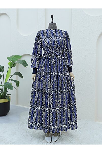 Modamorfo Összecsukható mandzsetta és fűzős derék - dupla zsebes ruha