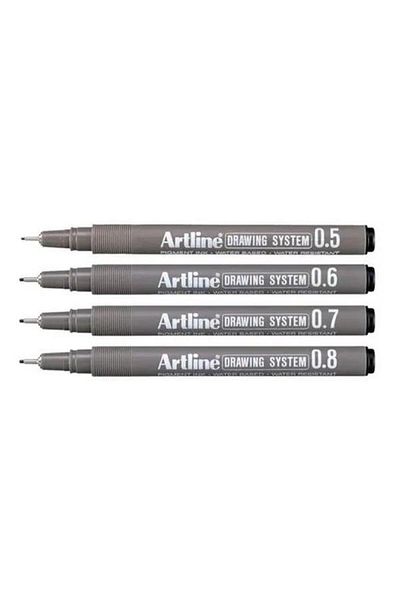 artline Technical Drawing Pen Set of 4 2