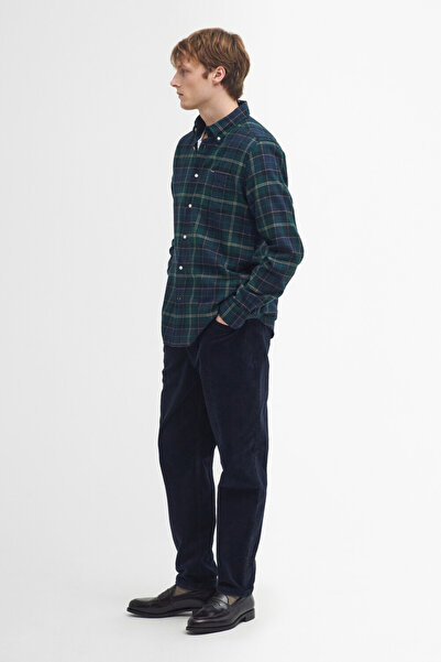 Barbour Fortrose Tailored Gömlek Tn23 Green Loch Tartan
