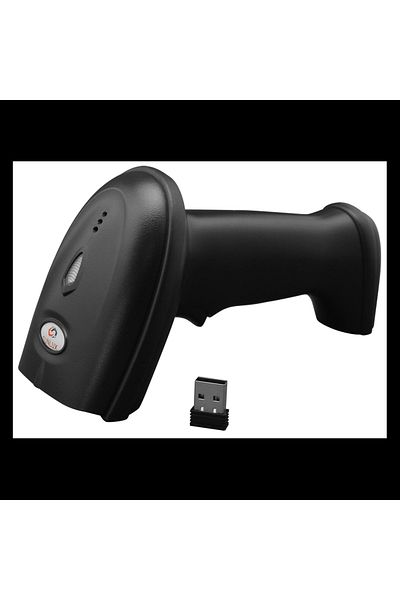 Sunlux Xl-9221B, Handheld, Laser, Wireless, USB (Dongle), 2D Qr Code, Barcode Reader