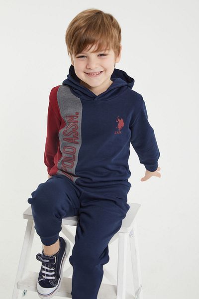 U.S. Polo Assn. Σετ φόρμας αγοριού Navy Blue