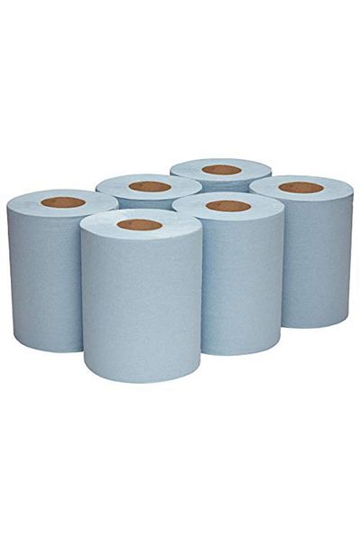 Wypall L10 Service & Retail Wiping Paper, Blue - 280 Sheets per Roll, Pack of 6 Rolls
