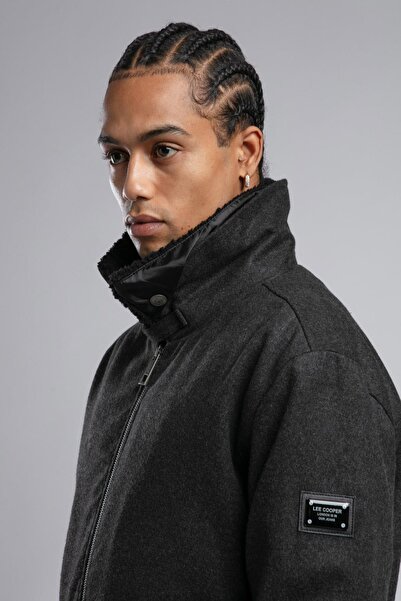 Lee Cooper Bert Men's Coat, Anthracite Color