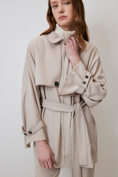 Touché Privé Aller Detail Contrast Stitched Jacket