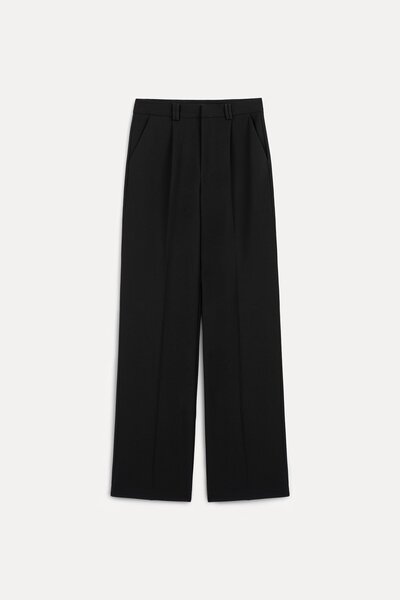 VATKALI Wide leg yüksek bel pantolon