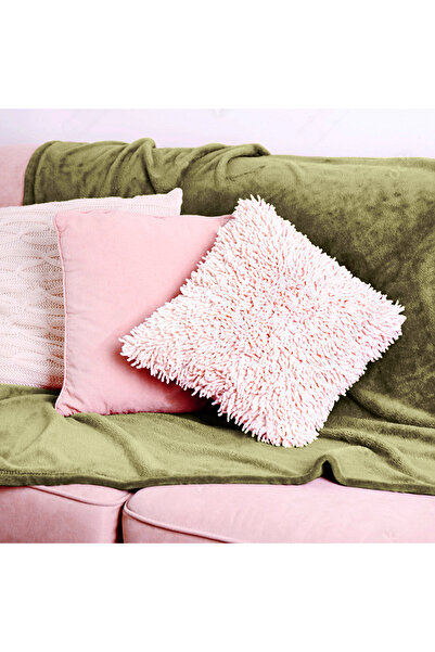 Hotel Linen Klub Single- Flannel Micro-Fleece Throw Blanket, 150 x 200cm, Olive