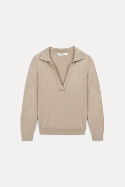 VATKALI Polo Collar Sweater