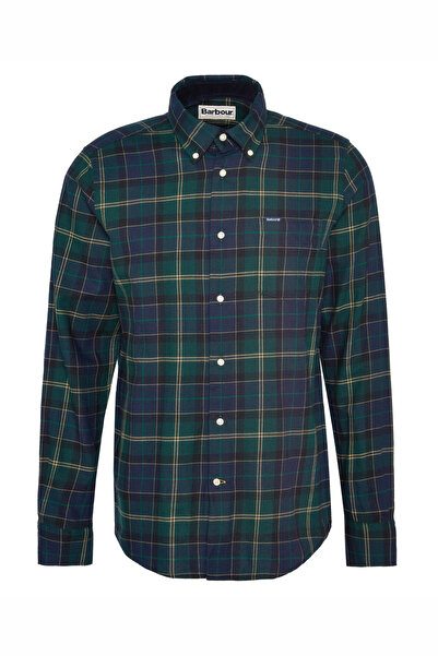 Barbour Fortrose Tailored Gömlek Tn23 Green Loch Tartan