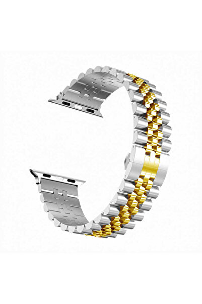 ekipmania Jubilee Çelik Kordon 44-45-46-49mm Apple Watch Uyumlu