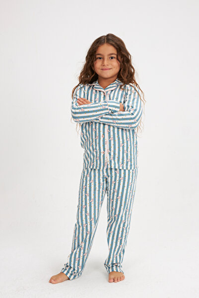 LILIAN Komplet pidžama za devojčice sa zečevima