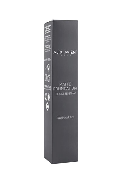 alix avien paris MATTE FOUNDATION 412 WARM CARAMEL
