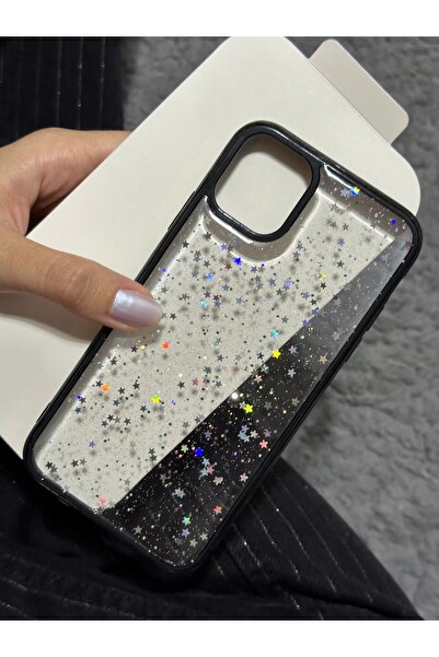 POWELL حافظة آيفون 11 جليتر ستار جليتر من السيليكون بحافة شفافة ممتصة للصدمات...