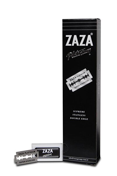 Zaza Platinium Çift Taraflı Yaprak Jilet (DOUBLE EDGE 20X5)