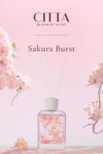 CITTA Bloom of Scent | Sakura Burst Oda Kokusu | 200 ml Oda Kokusu