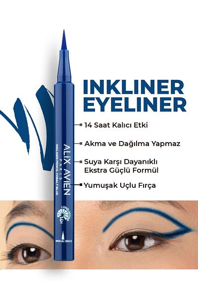 alix avien paris INKLINER PENCIL COBALT BLUE