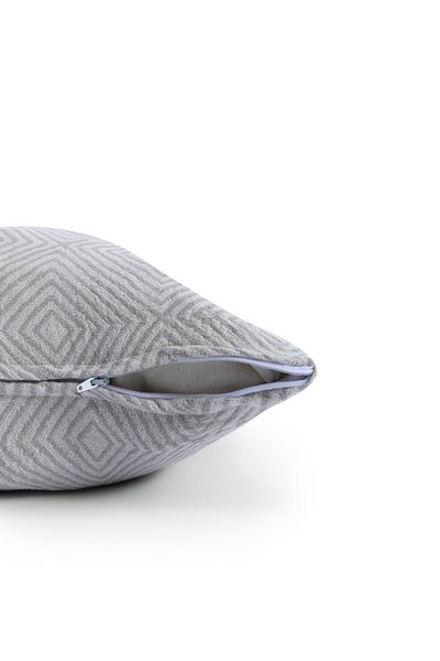 MYLASA HOME Husă de pernă decorativă cu fermoar 100% bumbac - 45x45