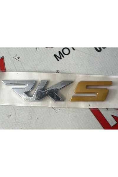 RKS Ön Far Paneli Logosu Turuncu (SNIPER PRO X) Orijinal