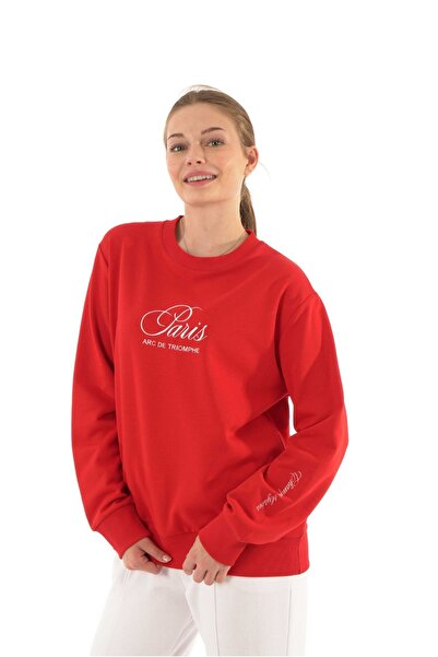 JOGGY Crvena ženska majica 141 - Udobna kroj