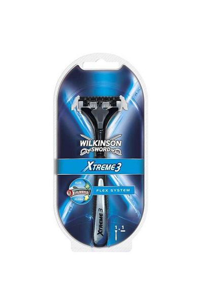 Wilkinson Sword ويلكنسون إكستريم 3 - شفرة حلاقة للرجال 1 بديلة