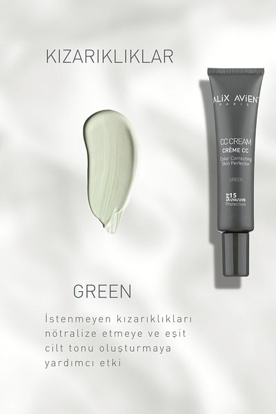 alix avien paris CC CREAM GREEN