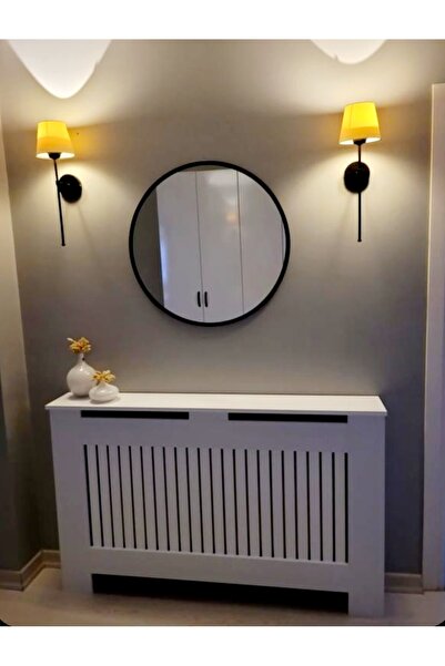 Home Bemonte Home Zebra Petek Kaplama, [100 cm] Petek Kapama, Kalorifer Kaplaması, Petek Önü Dresuar