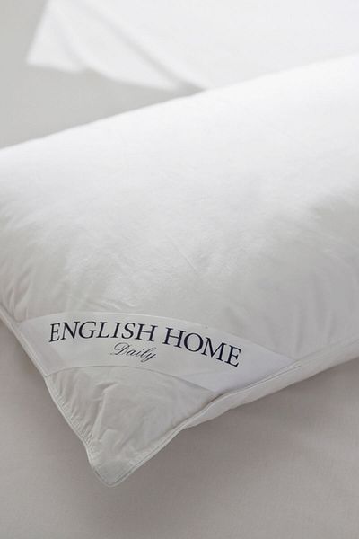 English Home Pernă albă din puf de gâscă de iarnă 50x70 cm