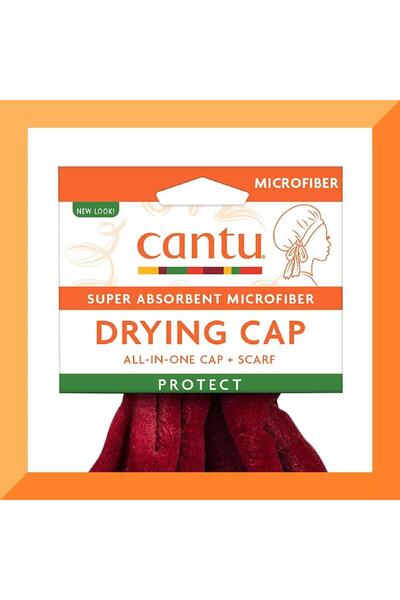 Cantu Mikrofiber Saç Kurutma Bonesi - Bordo