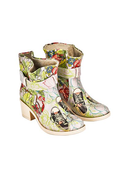 Streetfly Colorful Printed Women's Boots