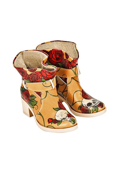 Streetfly Colorful Printed Women's Boots
