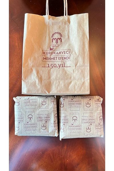 Mehmet Efendi 250 جرام × 2 قطعة قهوة تركية طازجة