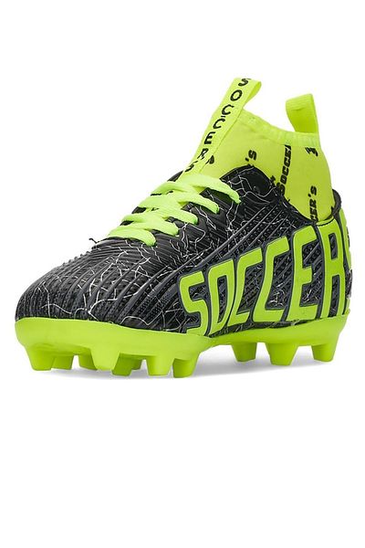Celira Ns01 Black Yellow Boys' Socks Football Boots