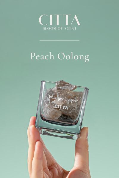 CITTA Bloom of Scent | Kokulu Taş Serisi | Peach Oolong Oda Kokusu