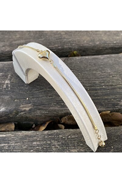 DİLEK KUYUMCULUK Altın kalp bileklik