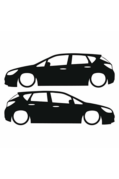 Redline Grafik OPEL ASTRA J BASIK ARAÇ STİCKER