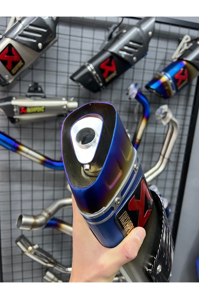 Akrapovic AKRAPOVİC RACİNG LİNE 3 RENK BUKALEMUN EGZOZ