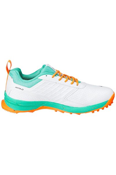 DSC Jaffa 22 Cricket Shoes | Sea Green/fluro Orange | 6 Uk/7 Us/40 Eu | Mesh | Non-slip Sole