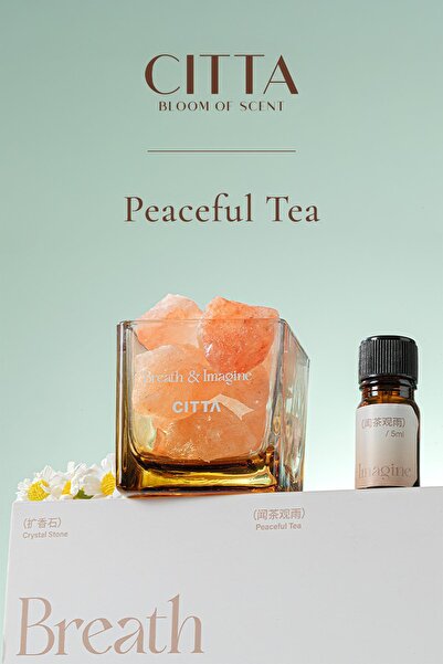 CITTA Bloom of Scent | Kokulu Taş Serisi | Peaceful Tea Oda Kokusu