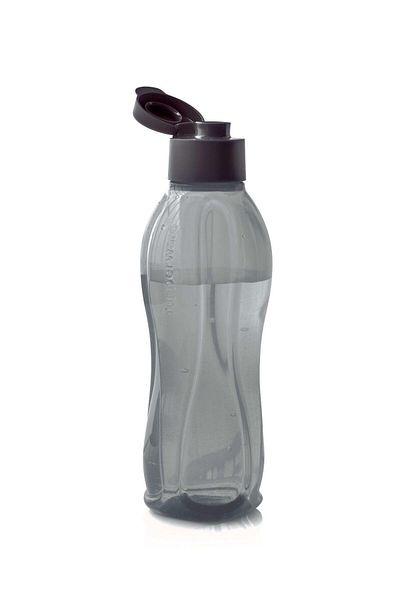 Tupperware Black Eco Bottle - Easy Lid, 1-Liter Water Bottle and Water Bottle Set