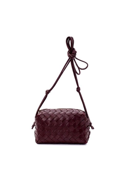 Sofia Baldi Fyora Bordo Genuine Leather Women's Bag