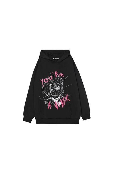 FULL TOLERANCE Hanorac oversize unisex Arcane Lol cu imprimeu Winx